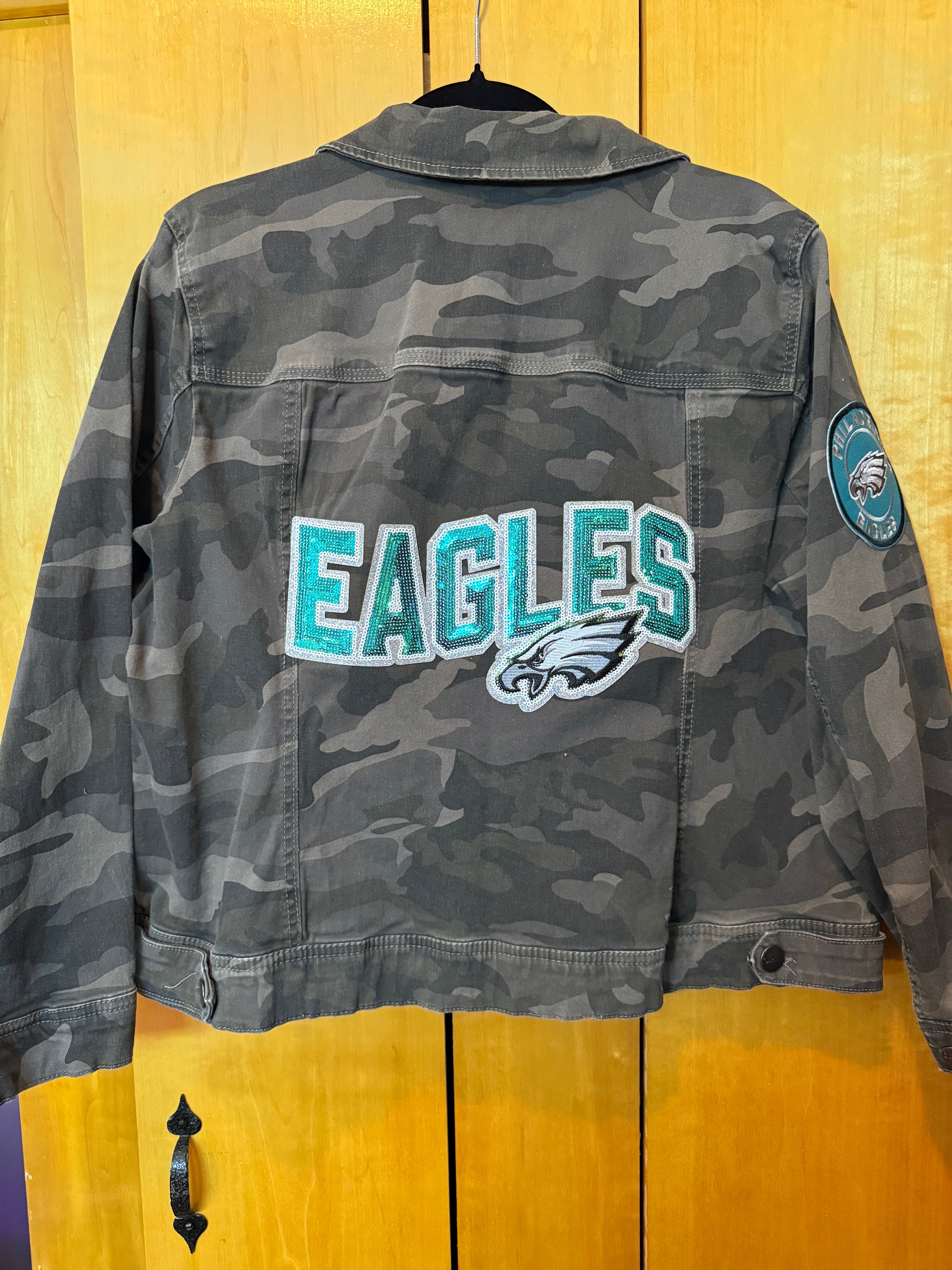 Philadelphia Eagles Camo Jacket