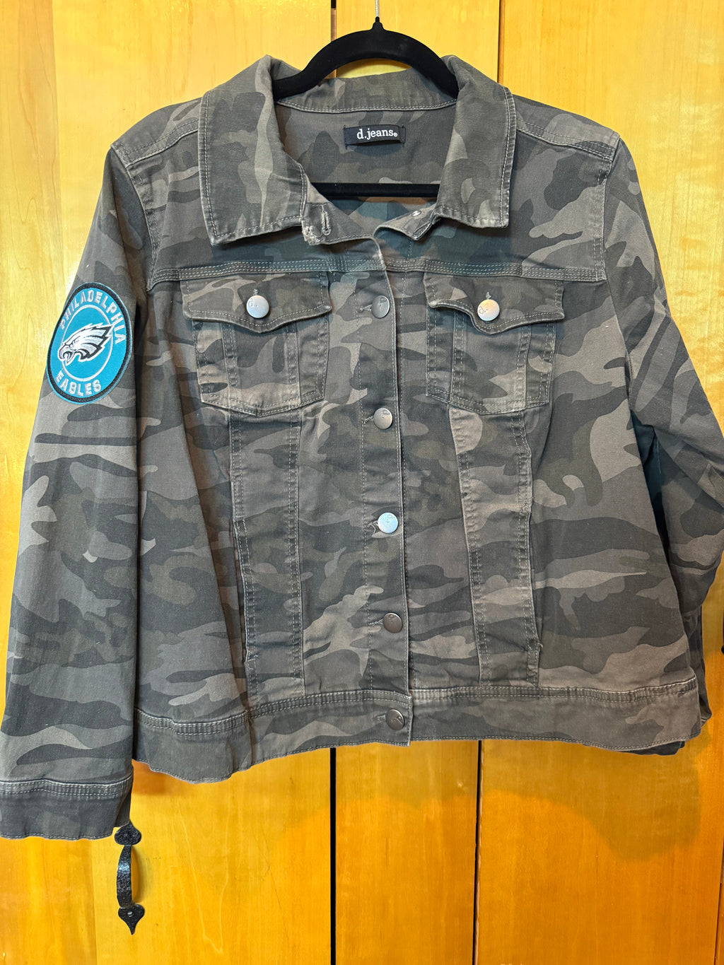 Philadelphia Eagles Camo Jacket