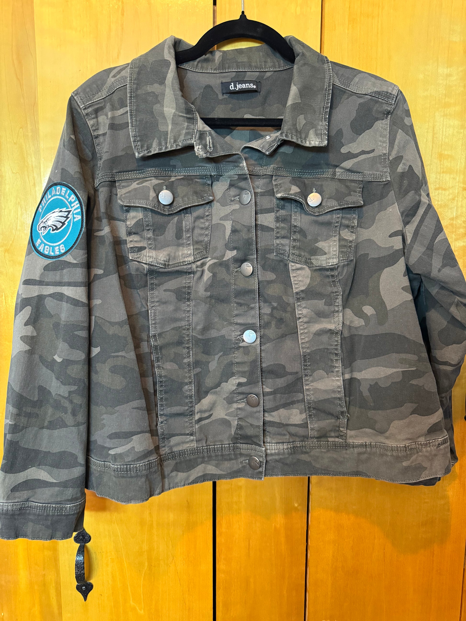 Philadelphia Eagles Camo Jacket
