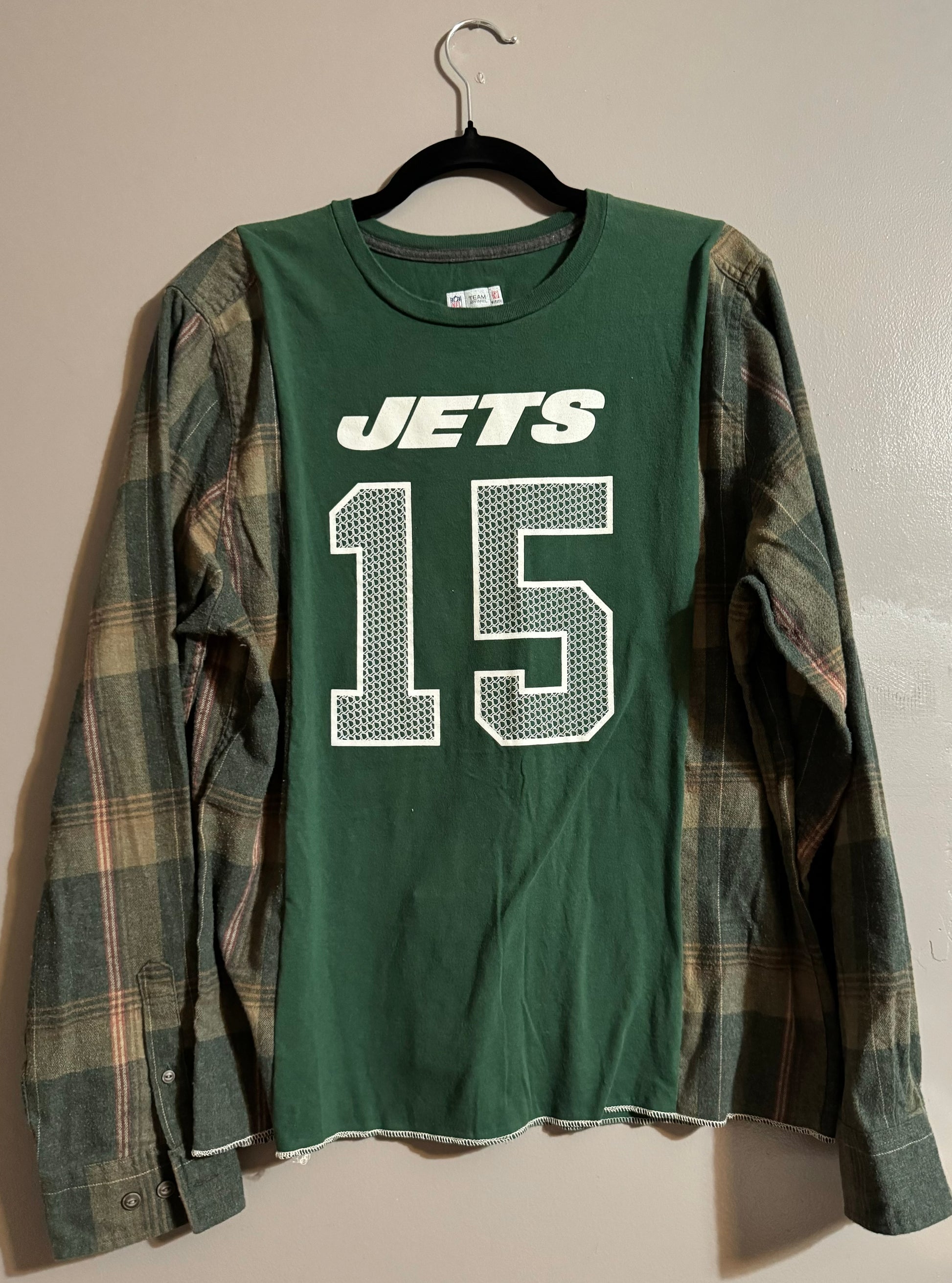 NY Jets Flannel T