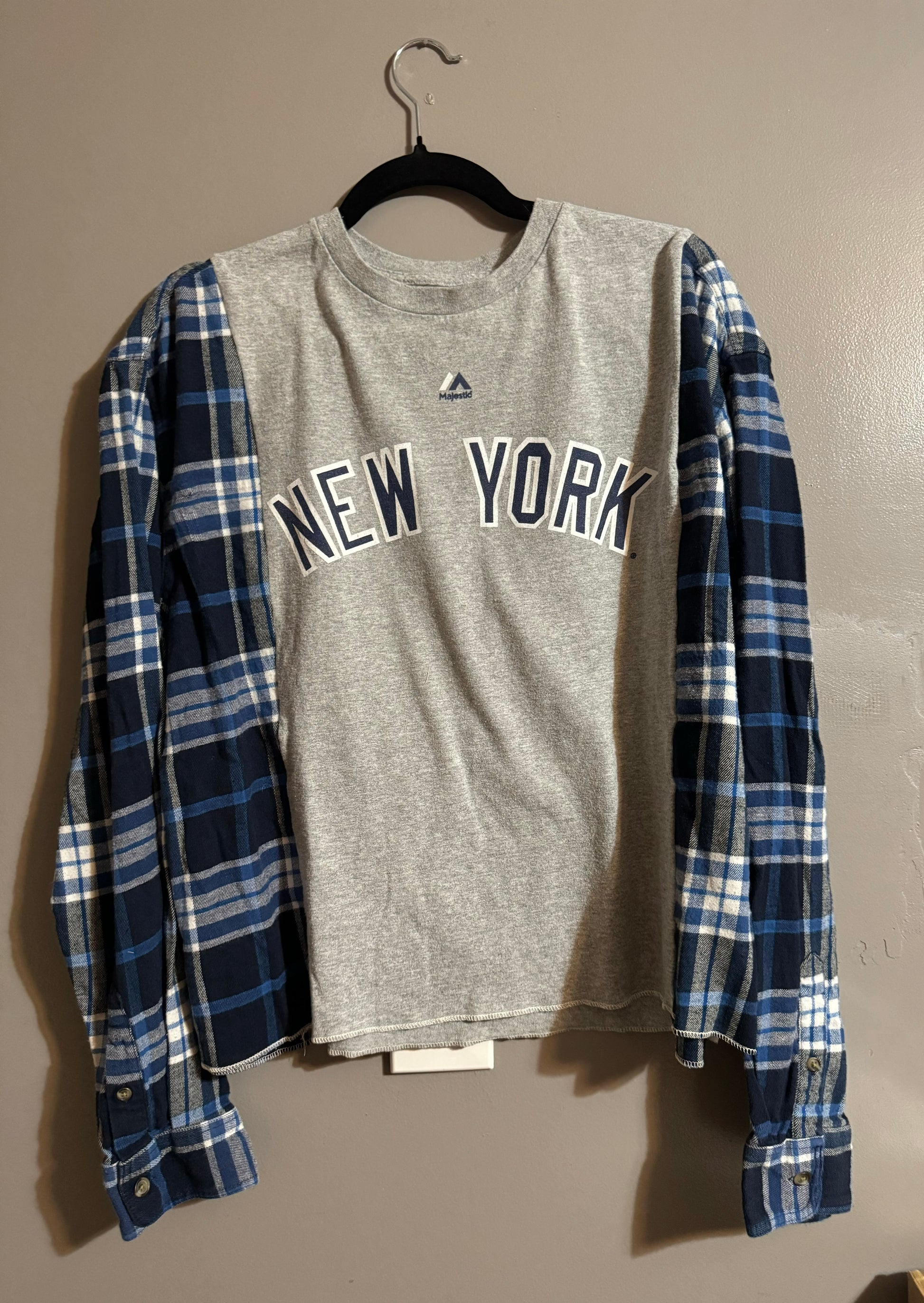 NY Yankees Jersey Flannel