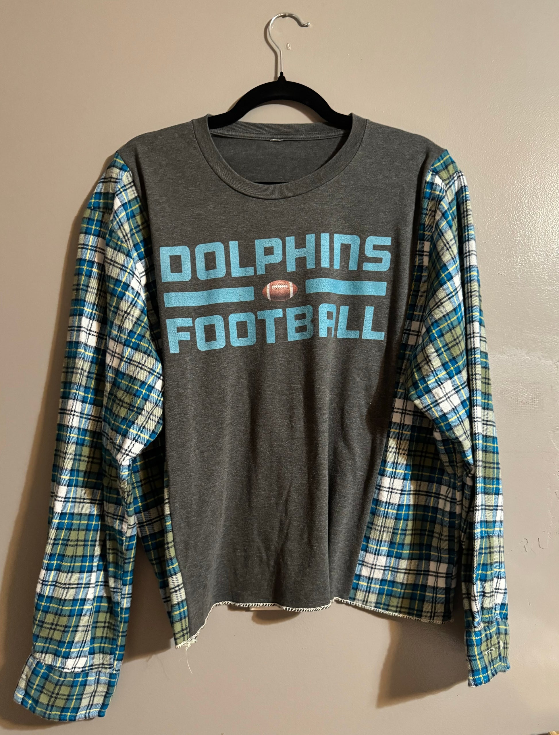 Miami Dolphins TShirt Flannel